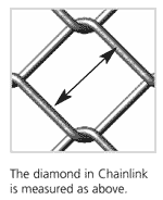 Galvanised Chainlink
